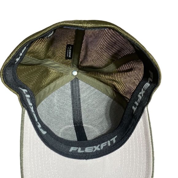 Flexfit yupoong small/medium hat the sanctuary green Uni panel new - Picture 4 of 5
